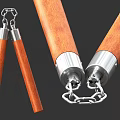 Nunchakus two-chakus two-chakus two-chakus two-chakus two-chakus two-chakus two-chakus two-chakus two-chakus two-chakus two-dragon stick 3d model