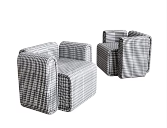 Modern Single Sofa Lazy Sofa Casual Sofa Reading Sofa Chair Backrest Sofa 3d model