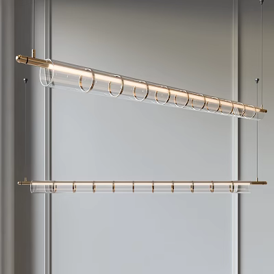 Light Luxury FLOS Chandelier 3d model Light Luxury FLOS Chandelier 3d model