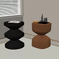 Modern side a few round a few corner a few 3d model