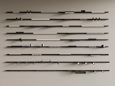 Assorted Grille Light Designs For Ceiling Decoration 3d model Assorted Grille Light Designs For Ceiling Decoration 3d model