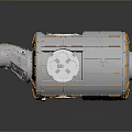 Sci-fi Capsule Space Capsule Hibernation Capsule Freezing Capsule Rest Capsule Rest Capsule 3d model