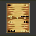 Backgammon Play Backgammon 3d model