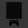 Modern game console Nintendo game console 3d model