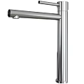 Modern Stainless Steel Faucet With Sleek Design And Polished Chrome Finish