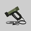 Green EORC Hair Dryer Design With Stand And Black Power Cord