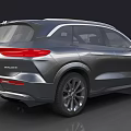 Silver Modern SUV With Sleek Body Design Stylish Front Fascia And Alloy Wheels