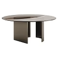 Modern Round Dining Table With Sleek Glass Top And Black Metal Base Design