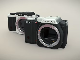 Modern Camera Pentax Anti-Digital Camera 3d model