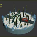 Game Environment Game Scene Fairy Tale Scene Fairy Tale Magic Scene Magic Item Fantasy Scene 3d model