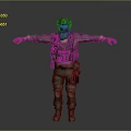3D Tactical Soldier Figure In Camouflage Uniform With Helmet Goggles And Gear