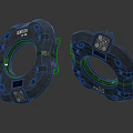 Brembo Brake Calipers With QR Code And Metal Structure Design