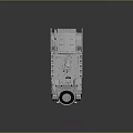 3D Model Of Functional Armored Vehicle With Weapon And Armor