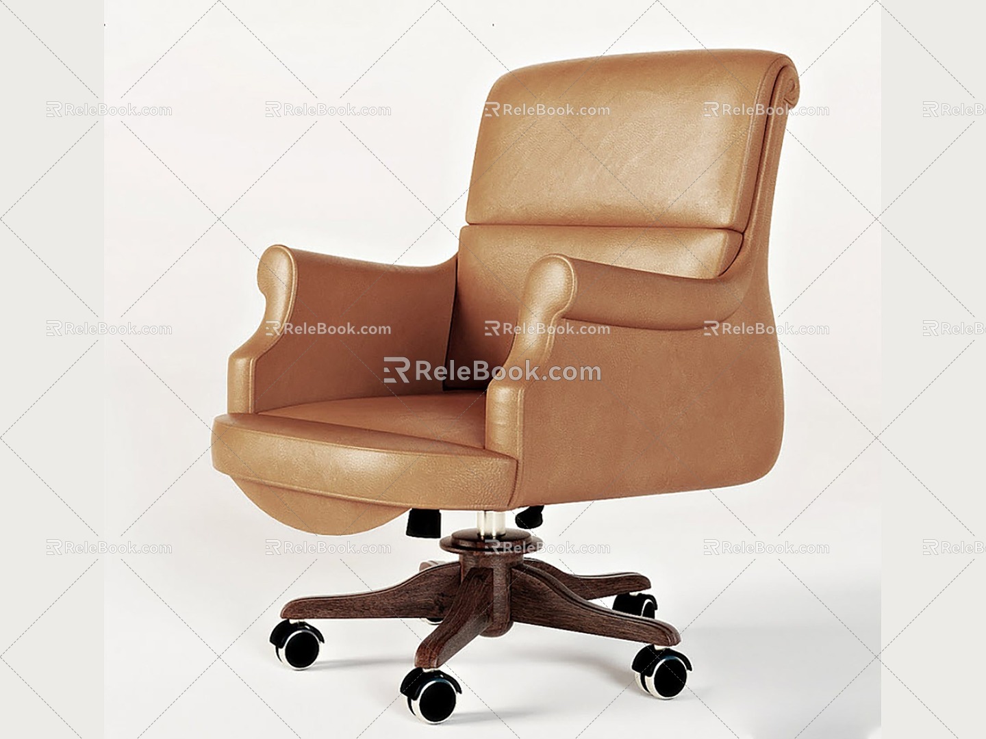 Office Chair Boss Chair Swivel Chair 3d model