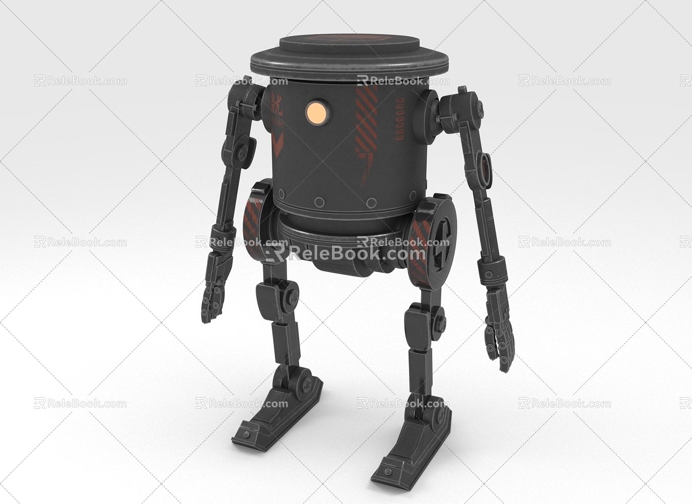 barrel robot 3d model