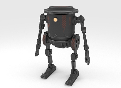 barrel robot 3d model