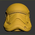 Sci-Fi Helmet Alien Helmet High Tech Helmet Game Helmet 3d model