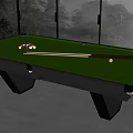 Billiard table 3d model