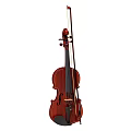 High Quality Wooden Violin Instrument With Bow And Carved Body For Music