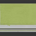 Green Modern Display Shelf With Transparent Door Multiple Shelves Displaying Various Products