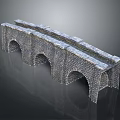 Stone Arch Bridge With Multiple Arches Stone Masonry Vintage Design Landscape Architecture