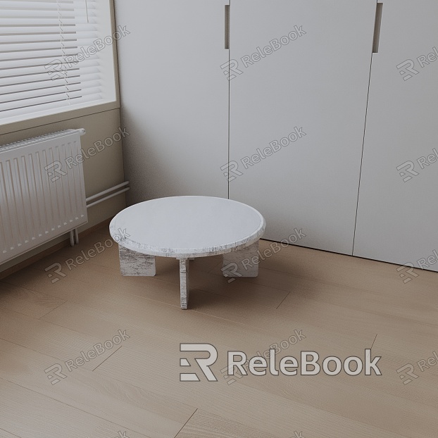 Modern coffee table model