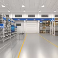 CTU Intelligent Warehouse 3d model