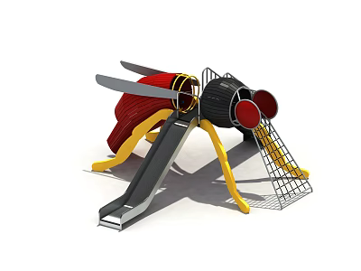 Modern slide amusement products 3d model
