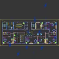 Office Floor Plan Design With Multiple Workstations Meeting Rooms And Lounge Areas