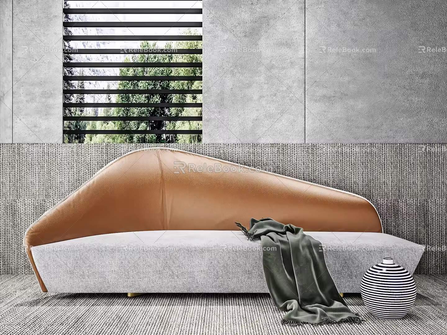 Modern Multiplayer Sofa Sofa 3d model