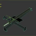 Sturdy Metal Fitness Equipment With Cross Frame And Adjustable Components