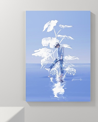 Decorative Painting Figure Painting Landscape Painting Animal Painting 3d model