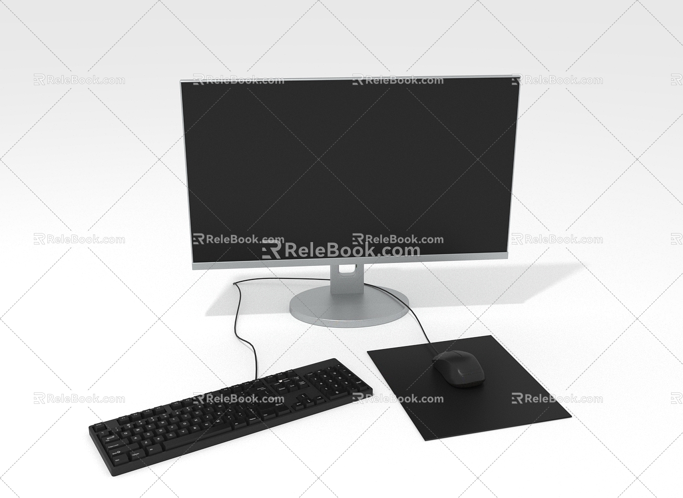 Modern Computer Office Computer 3d model