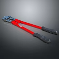 Pipe pliers vise bench vise wrench tool hardware tool processing tool furniture 3d model