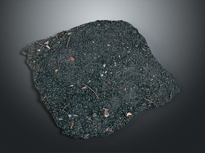 Gravel Sand Gravel Stone Laying Stone Lapping Lame Sand Gravel Stone 3d model