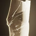 Modern floor lamp floor lamp combination 3d model