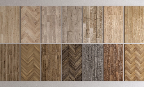 Modern Wood Flooring 3d model