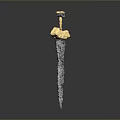 Final Fantasy Big Sword Destroying Big Sword Claude Weapon Claude Big Sword Destroying Big Sword Big Sword 3d model