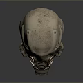 Military Gas Mask As Tactical Weapon Accessory With Filter Canister And Lens