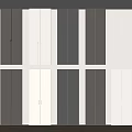 Stylish Modern Wardrobe Doors With Dark Gray White And Textured Panel Designs For Contemporary Homes