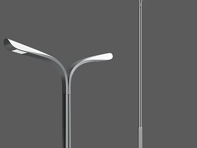Street lamp simple 3d model