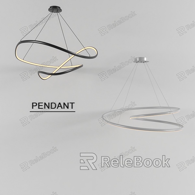 Ring chandelier model