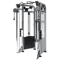 Multi Functional Home Gym Fitness Equipment With Steel Frame And Cable System
