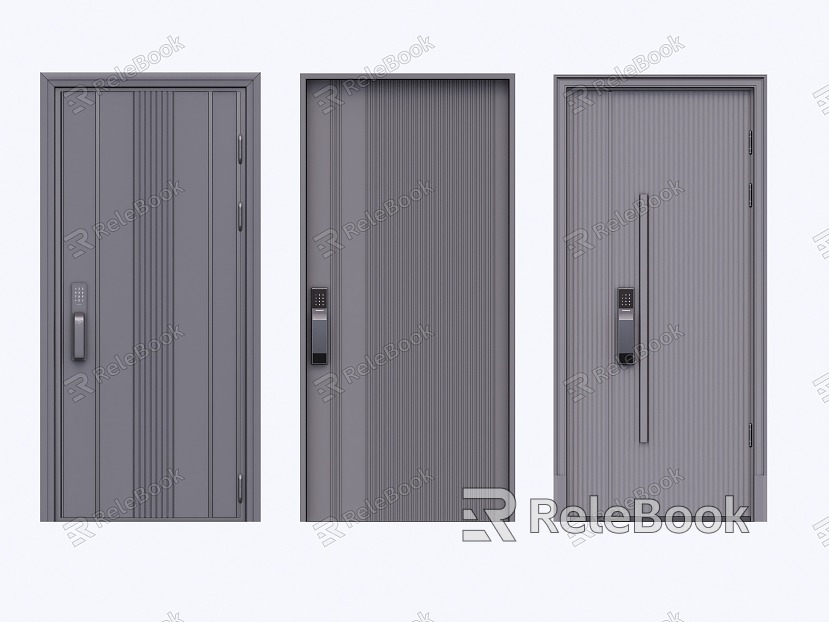 Modern Home Door model