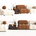 Modern Combination Sofa 3d model