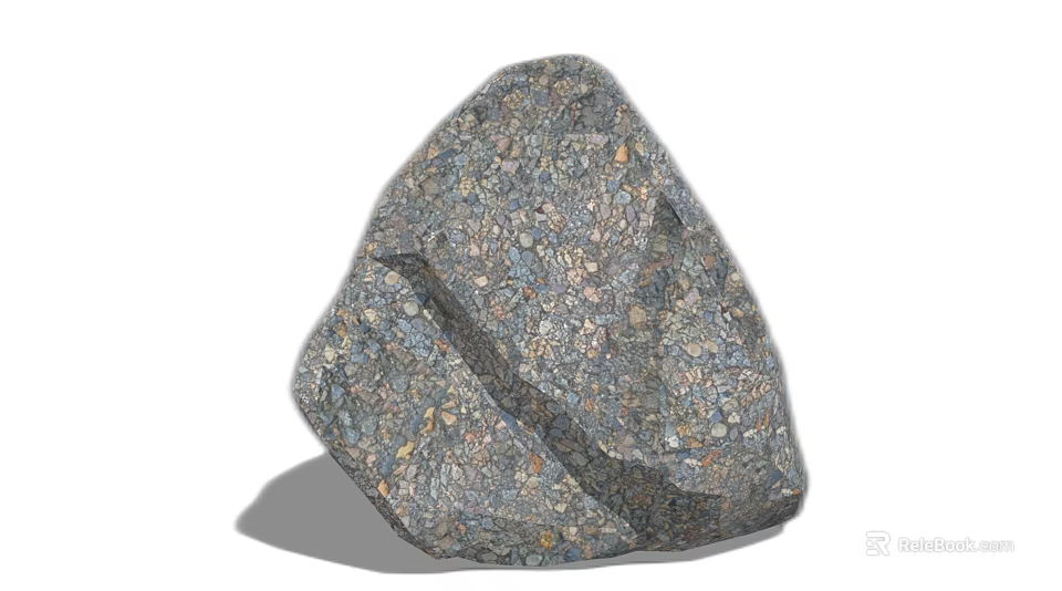 Rough Textured Stone And Natural Wood In Modern Interior Design Projects 3d model