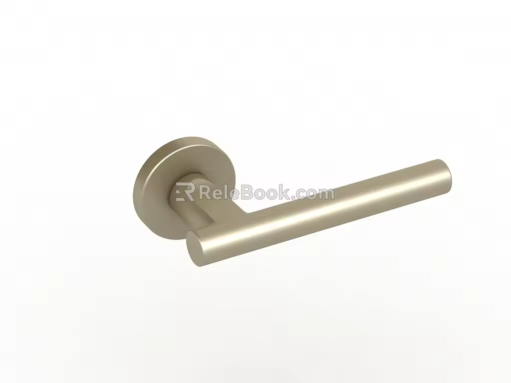 Modern Door Handle 3d model
