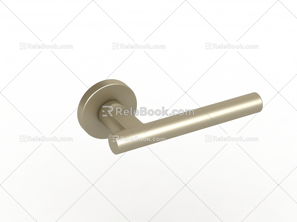 Modern Door Handle 3d model