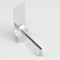 Modern Minimalist Decorative Ornament Set with Sleek Lines and White Finish for Home Interior Decoration