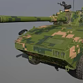 ZLT-11 Wheeled Armored Assault Vehicle Wheeled Tank Armored Vehicle Infantry Fighting Vehicle Low Face Number Low Model Simple Model Game Movie Realistic 3d model